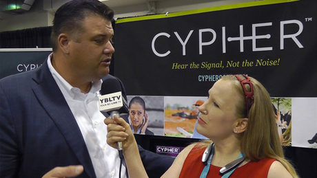 Cypher, CEO, John Walker chats with YBLTV Anchor, Erika Blackwell at CTIA Super Mobility Week 2015.