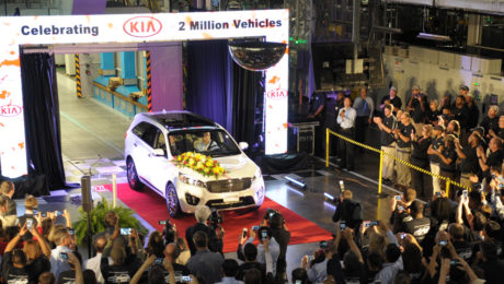 Kia Motors Produces Two Millionth Vehicle in the U.S.