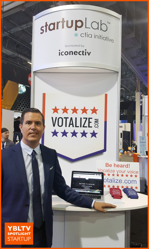 YBLTV Spotlight Startup: Votalize Inc., Joseph O'Bell, CEO. CTIA Super Mobility 2016.