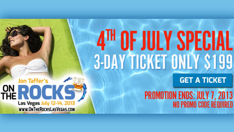 On The Rocks: Red White & Vegas 4th of July Ticket Special