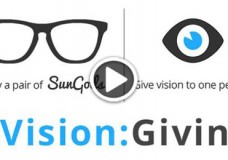 Raising More Than $90K on Indiegogo, SunGod Sunglasses Launches #Vision: Giving Campaign to Support International Blindness Charity
