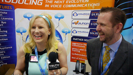Intuitive Technology Founder & CEO, Chris Jones chats with YBLTV Anchor, Erika Blackwell at this year's Interop, Las Vegas, NV.
(Image Courtesy: Intuitive Technology/Your Biz LIVE).