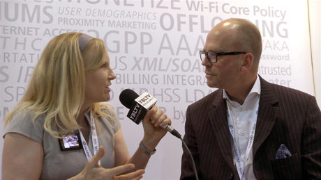 Aptilo Networks, VP Marketing, Johan Terve chats with YBLTV Anchor, Erika Blackwell at CTIA SMW 2014.