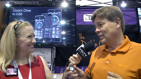iBOLT Vice President of Marketing, Michael Petersson chats with YBLTV Anchor, Erika Blackwell at CTIA SMW 2014.