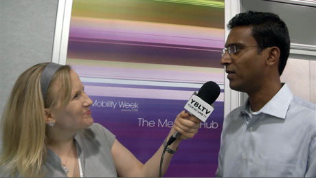 KeyPoint Technologies Lead Project Manager, Naveen Durga chats with YBLTV Anchor, Erika Blackwell at CTIA SMW 2014.