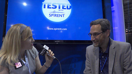 Spirent Communications plc, VP, Venture Development, Saul Einbinder chats with YBLTV Anchor, Erika Blackwell at CTIA SMW 2014.