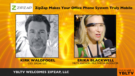 ZipZap, LLC, Kirk Waldfogel speaks with YBLTV Anchor, Erika Blackwell.