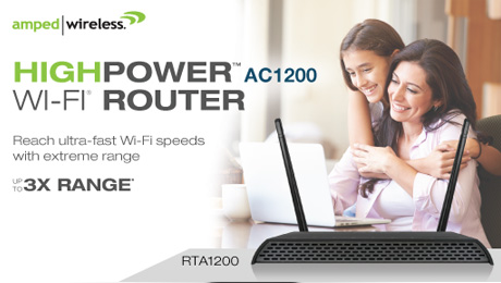 Amped Wireless Introduces Long Range AC1200 Wi-Fi Router