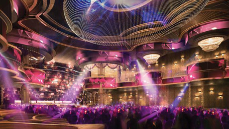 Omnia Nightclub main club rendering (PRNewsFoto/Omnia Nightclub)