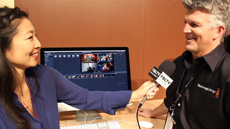 Kendall Eckman, Regional Manager, Western North America, Blackmagic Design chats with YBLTV Contributing Guest Reporter, Gar-Ye Lee at NAB 2015.