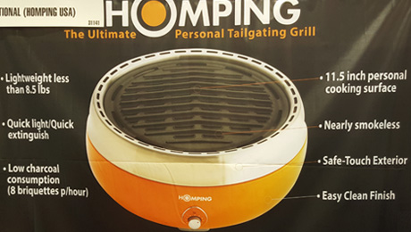 The Homping Grill at the 2015 National Hardware Show.