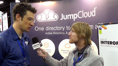 Gregory Keller, Chief Product Officer of JumpCloud chats with YBLTV Anchor, Eric Sheffield at Interop 2015.