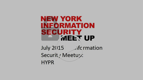 HYPR Live Demo at NY InfoSec Meetup