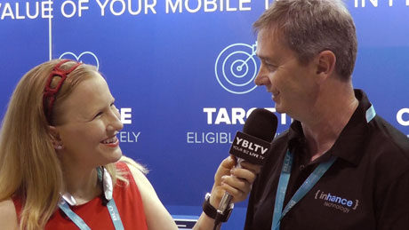 Inhance Technology, Chief Technology Officer, Peter Birmingham chats with YBLTV Anchor, Erika Blackwell at CTIA Super Mobility Week 2015.