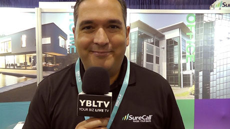 Surecall, Director of Sales, Consumer Division, Frankie Smith chats with YBLTV at CTIA Super Mobility Week 2015.