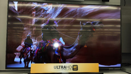 4K UHD Quality Picture Is Too Realistic But Believe It: 4k UHD SAMSUNG 60 INCH TELEVISION.