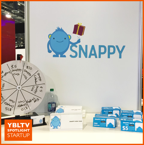 YBLTV Spotlight Startup: Snappy Gifts. CTIA Super Mobility 2016.