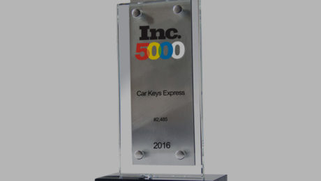 Inc Magazine Honors Car Keys Express as One of America’s Fastest Growing Private Companies.