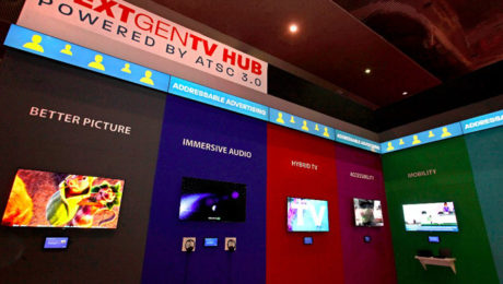 LG Electronics 4K UHD TVs, Digital Signage Displays Dominate 2017 NAB Show