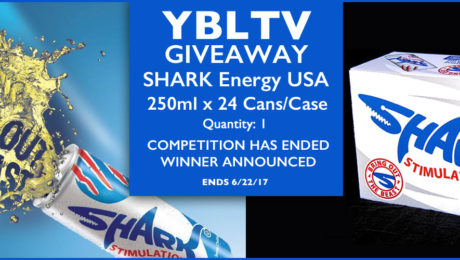 YBLTV Giveaway: YBLTV Giveaway: SHARK Energy USA - 250ml x 24 cans/case (Quantity: 1).