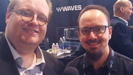 Waves Live Sales & Product Specialist, Kent Margraves chats with YBLTV Writer / Reviewer, Jack X at NAB Show, 2017.