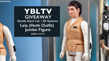 YBLTV Giveaway: Gentle Giant Ltd. / 3D Systems - Leia (Hoth Outfit) Jumbo Figure.