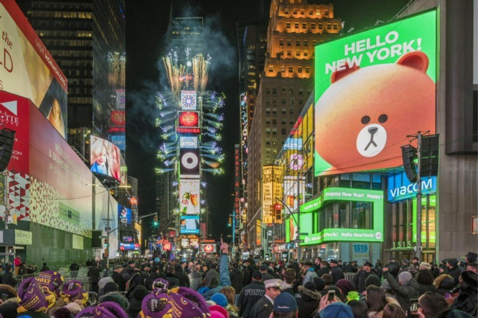 LINE FRIENDS, a global character brand, will open its first official U.S. store (430 square meters) this July in Times Square, New York City