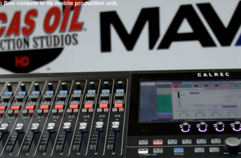 Lucas Oil is installing a Calrec Audio Brio console in its mobile production unit.