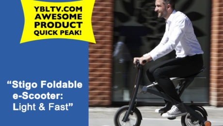 YBLTV Awesome Product: Stigo Foldable e-Scooter