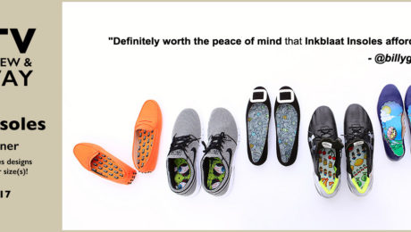 YBLTV Review & Giveaway: Inkblaat Insoles.