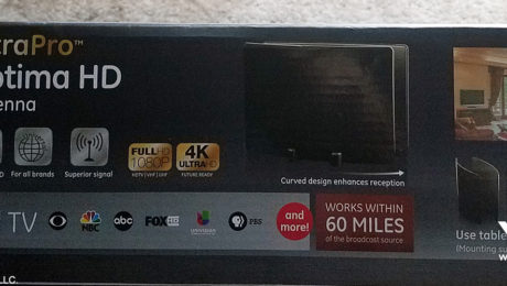 Ultra Pro Optima HD Antenna by GE. YBLTV Review by Glenn Nelson.