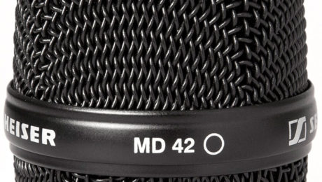 Sennheiser MMD 42-1 dynamic microphone head.