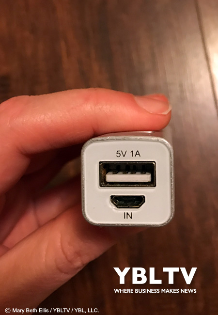 Jackery 3350mAh Mini Portable Charger. YBLTV Review by Mary Beth Ellis.