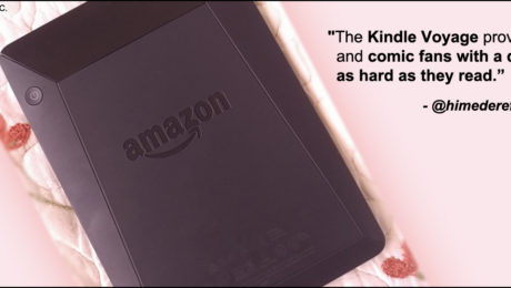 Amazon's Kindle Voyage E-Reader. YBLTV Review by Katie Hernandez.