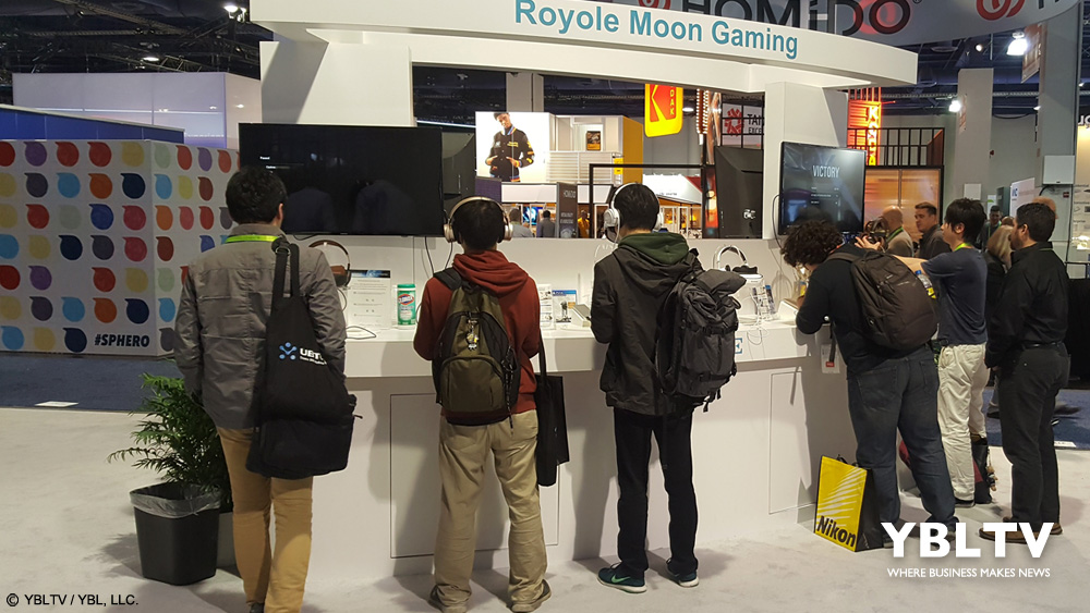 YBLTV Awesome Product: Royole Moon 3D Mobile Theater at CES 208.