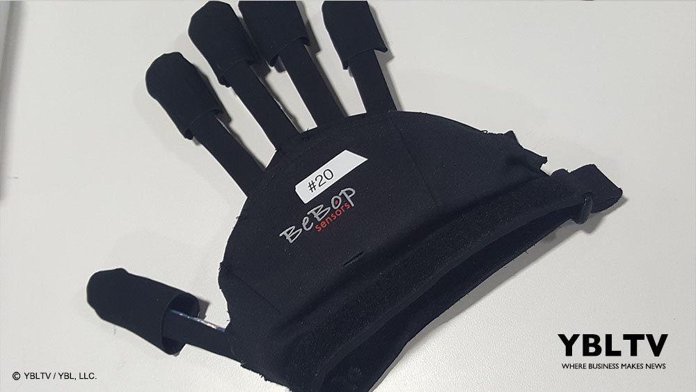 Bebop Sensors introduces Forte Data Glove at CES 2018.