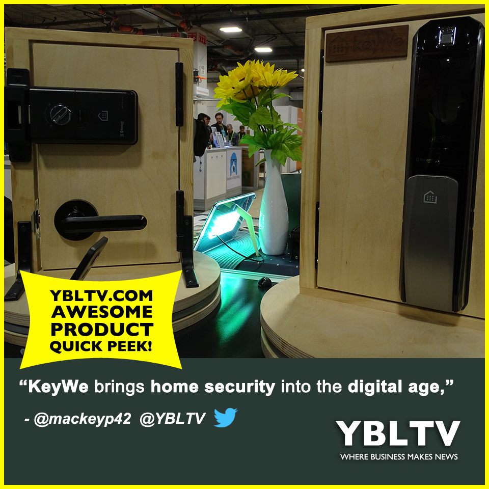 KeyWe at CES 2018.