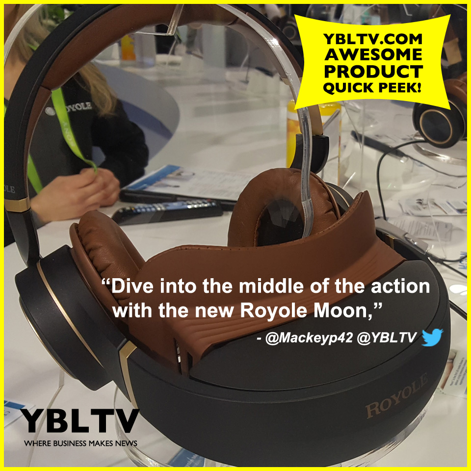 YBLTV Awesome Product: Royole Moon 3D Mobile Theater at CES 2018.